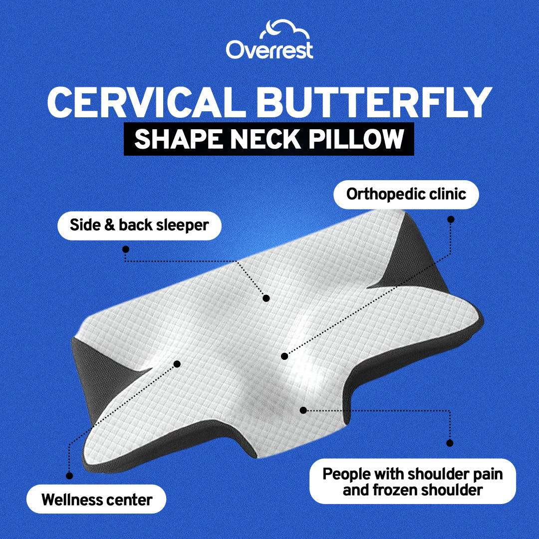 Cervical Butterfly Shape Neck Pillow
