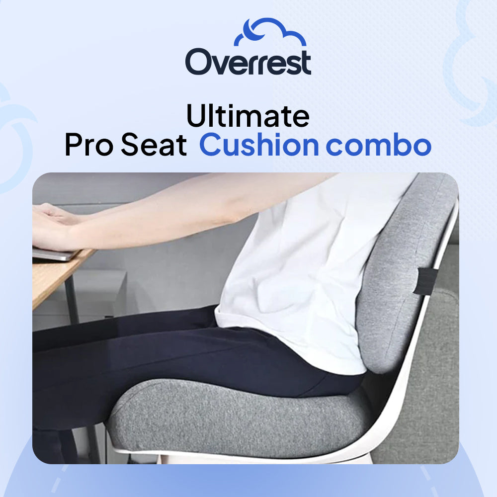 Ultimate Pro Seat & Back Cushion Combo