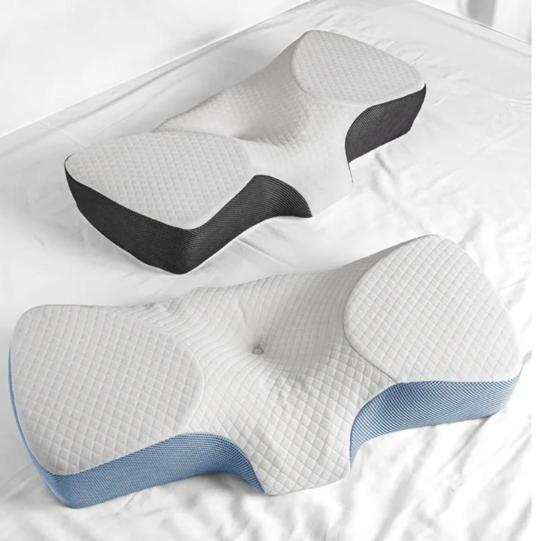 Modern Memory Foam Pillow High-Low Partition